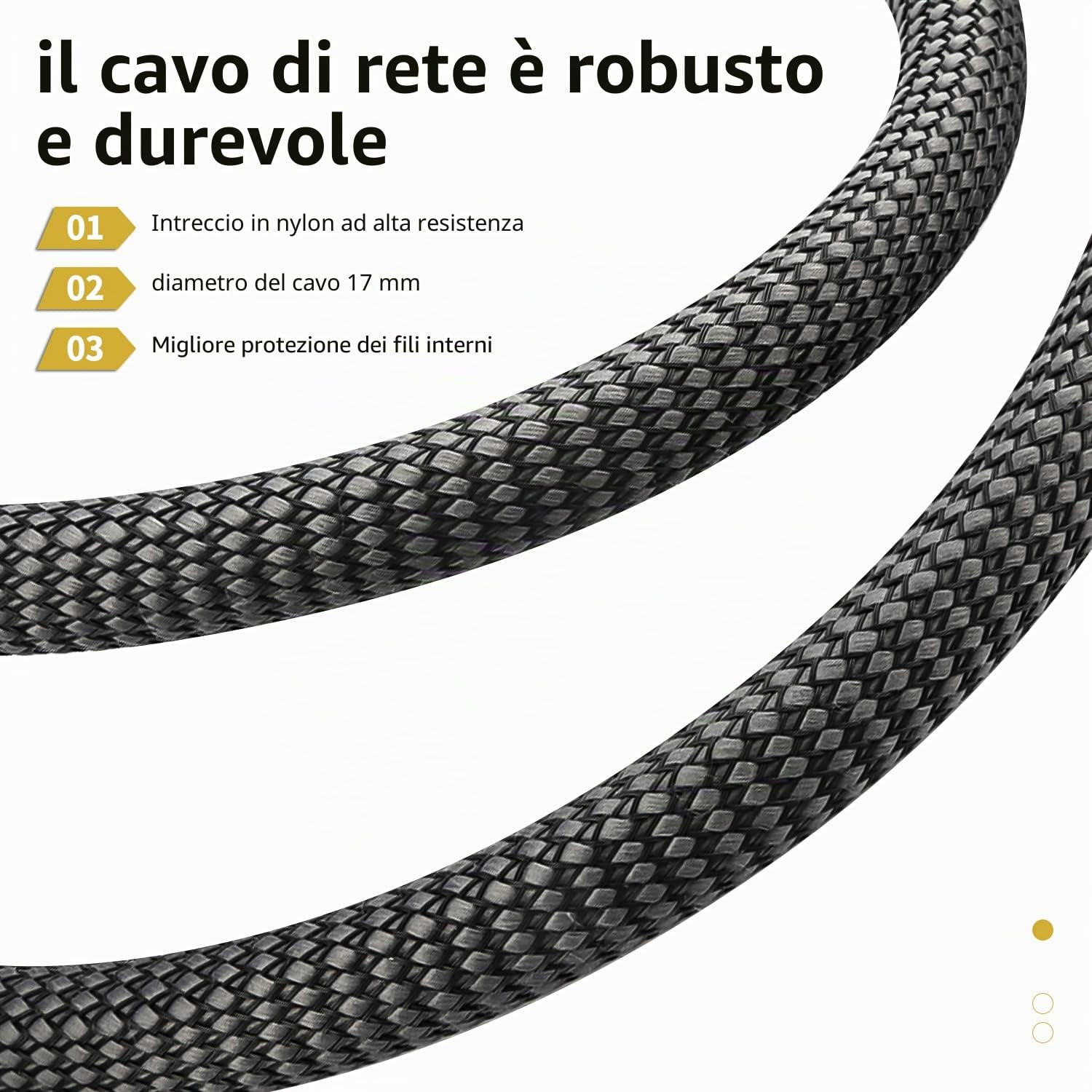Tertullus HiFi - Cavo di alimentazione High End C15, cavo di alimentazione HiFi audio, con spina Schuko e spina per dispositivi freddi (E820, 1,5 m)