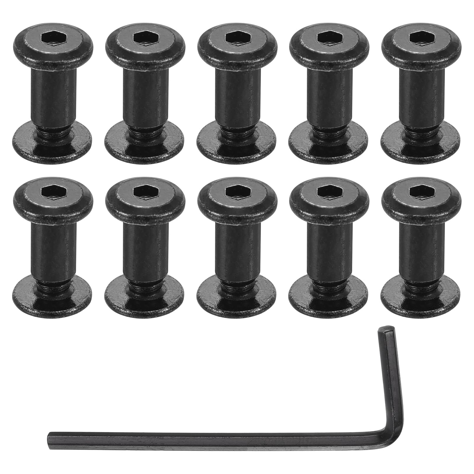 Stainless Steel Binding Screws - 10 Sets -12 Stainless Steel Binding Screws - 10 Sets -12