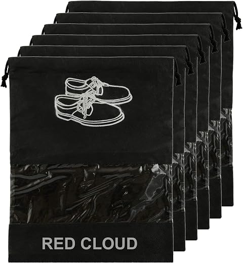 RED CLOUD Shoe Bag for Travel &amp; Storage Travel Organizer for Women &amp; Men Travel Accessories Shoe Organizer Shoe Bags Pouch...