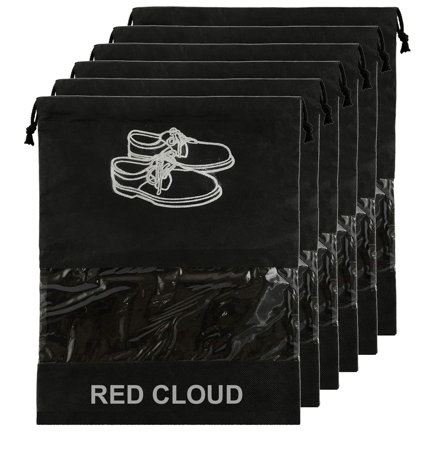 RED CLOUD Shoe Bag for Travel & Storage Travel Organizer for Women & Men Travel Accessories Shoe Organizer Shoe Bags Pouch...