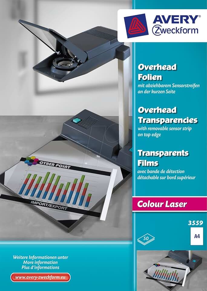 Overhead Projector Transparencies Stationery & Office Supplies Amazon