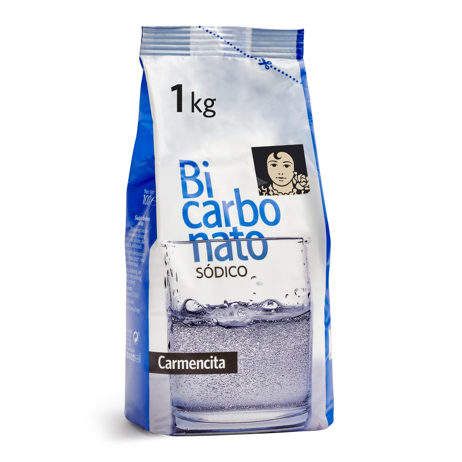 Carmencita Bicarbonato Sódico, Bolsa de 1 Kg