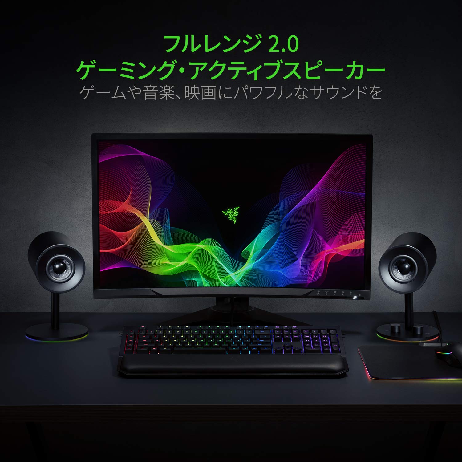 Amazon.co.jp: Razer Nommo Chroma 【日本正規代理店保証品】 RZ05 