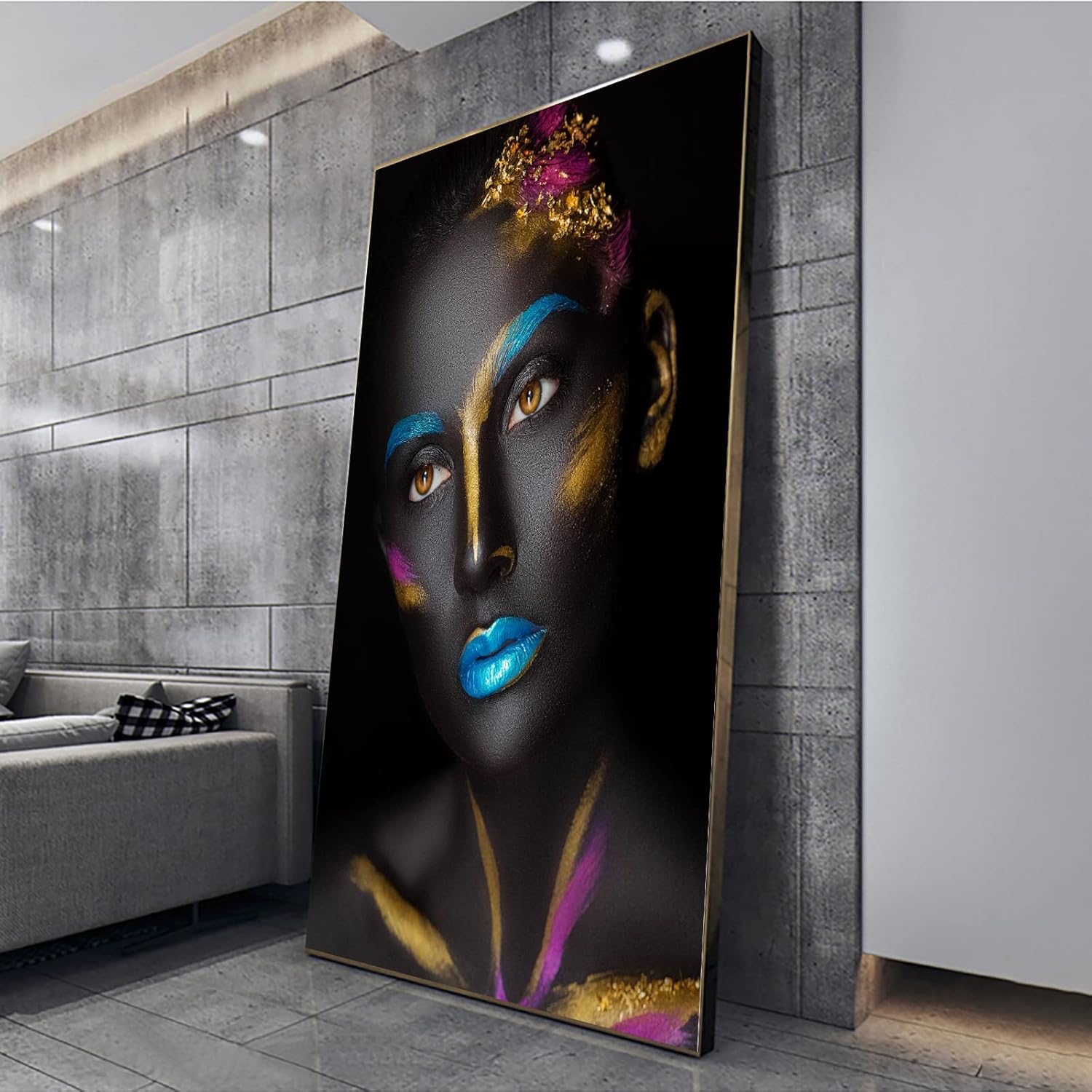 Buy Black Art Wall Decor African American Wall Art Colorful Black Girl