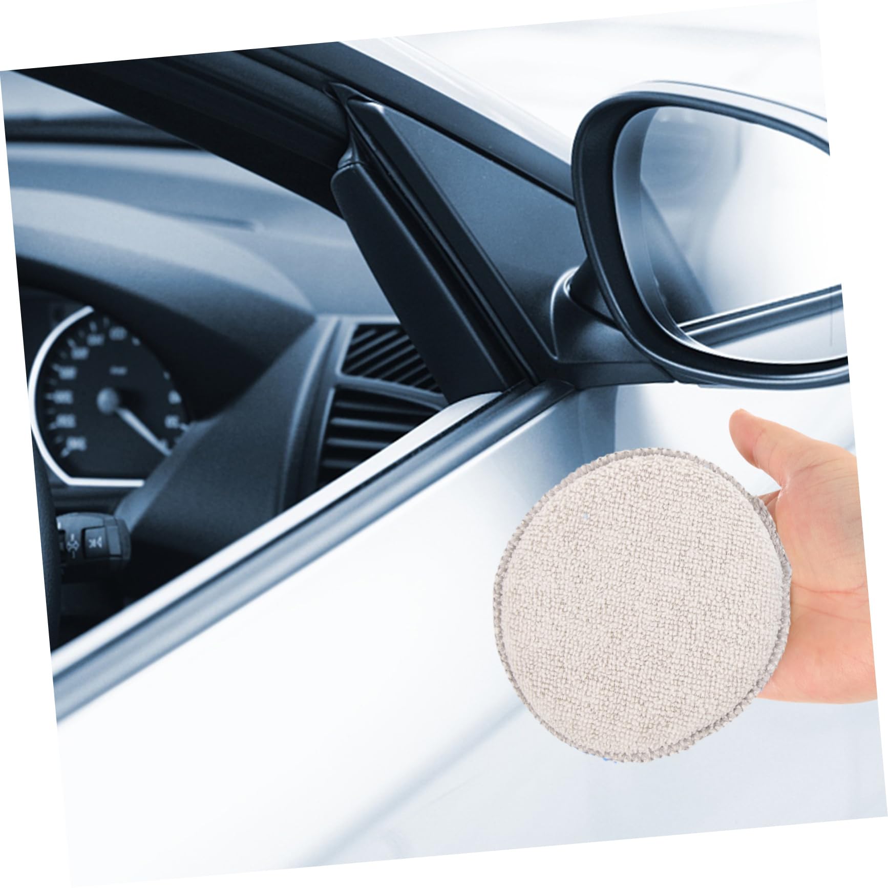 Mobestech 40stücke Teiliges Auto- - -pads Mikrofaserschaum Polierschwämme Für Autopflege Und Ergonomisches Design Für Müheloses Und Waschen