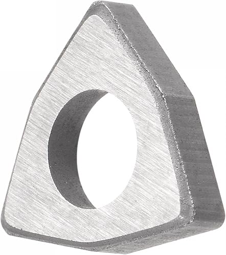 Miniatura 11 de uxcell Carburo Insertar Asiento Shim MW0804 Herramienta de torneado Rosca Torno Asientos 10 Unids