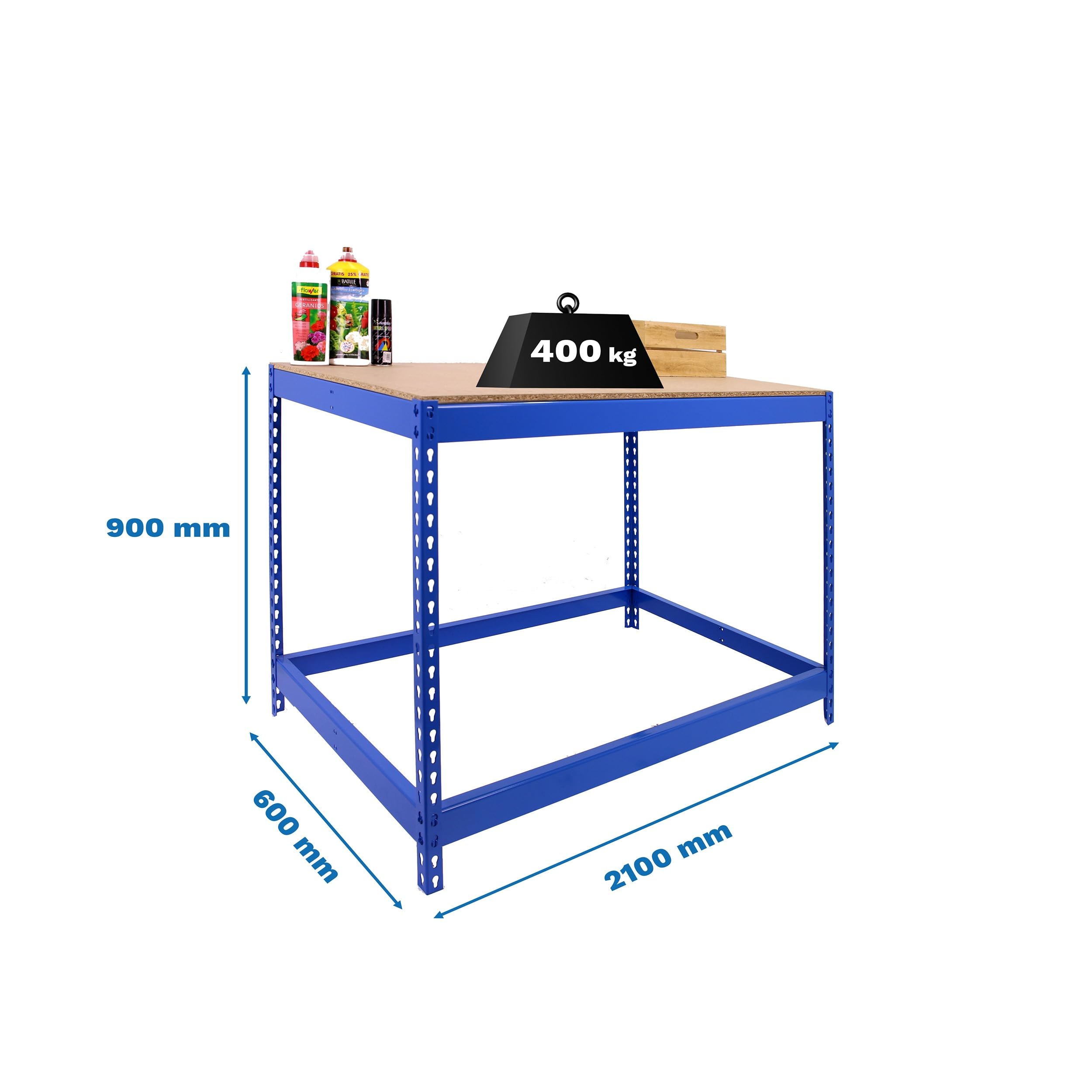 Simon Rack Banco de Trabajo Taller 2100x600 mm - BT Basic