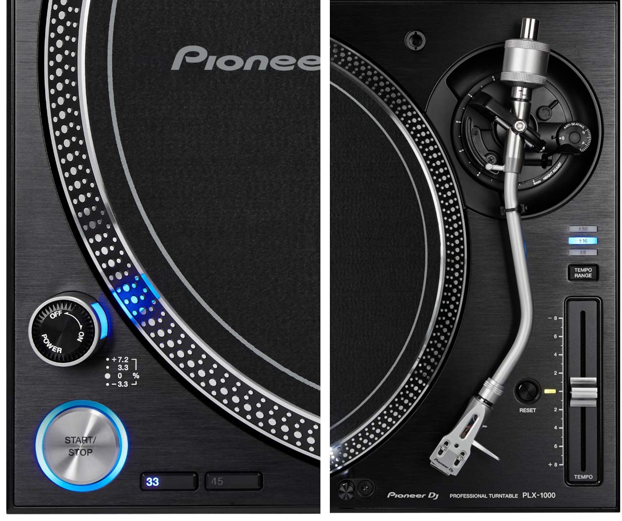 Amazon | Pioneer DJ PROFESSIONAL ターンテーブル PLX-1000 | ターン 