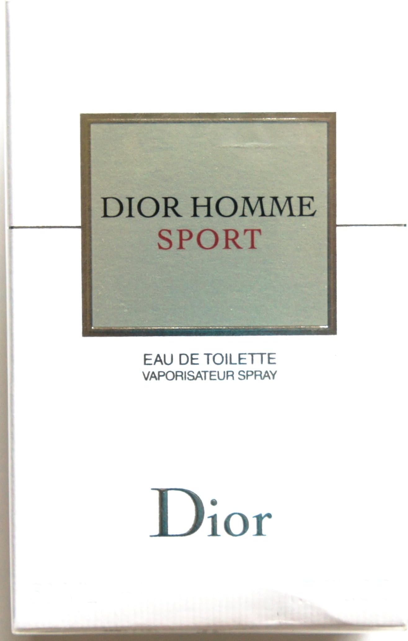 DIOR HOMME SPORTS for MEN 1.7 OZ (50 ml) EDT SPRAY ORIGINAL 2008 EDITION (SPICIER NOTE) (EXTREMELY RARE)