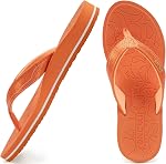 ONCAI Flip Flops For Women Yoga Mat Comfortable Beach Thong Sandals With Arch Support