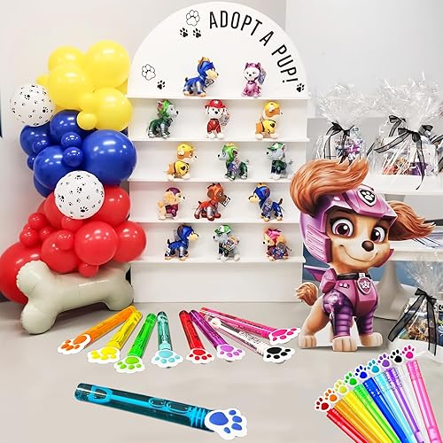 Miniatura 5 de 45 varitas de burbujas para perros para niños, recuerdos de fiesta de Patrulla Canina, decoraciones de cumpleaños de fiesta de patrulla, recuerdos