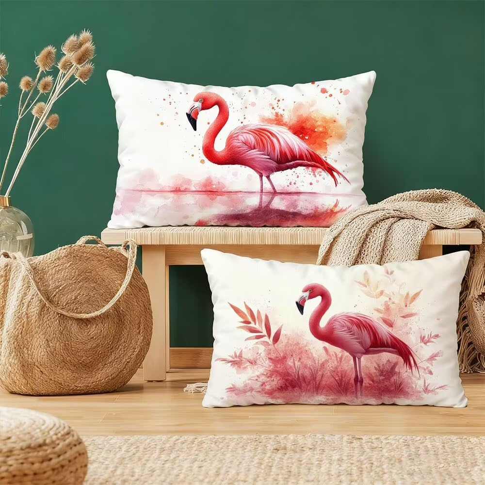 Taie d'oreiller 40x80 double face velours rose pour un confort doux