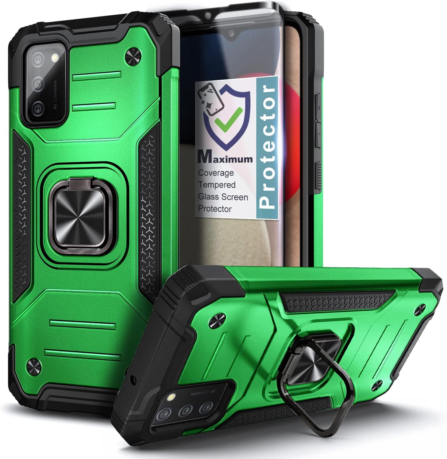 NZND Designed for Samsung Galaxy A03S Case, AO3S Phone Case