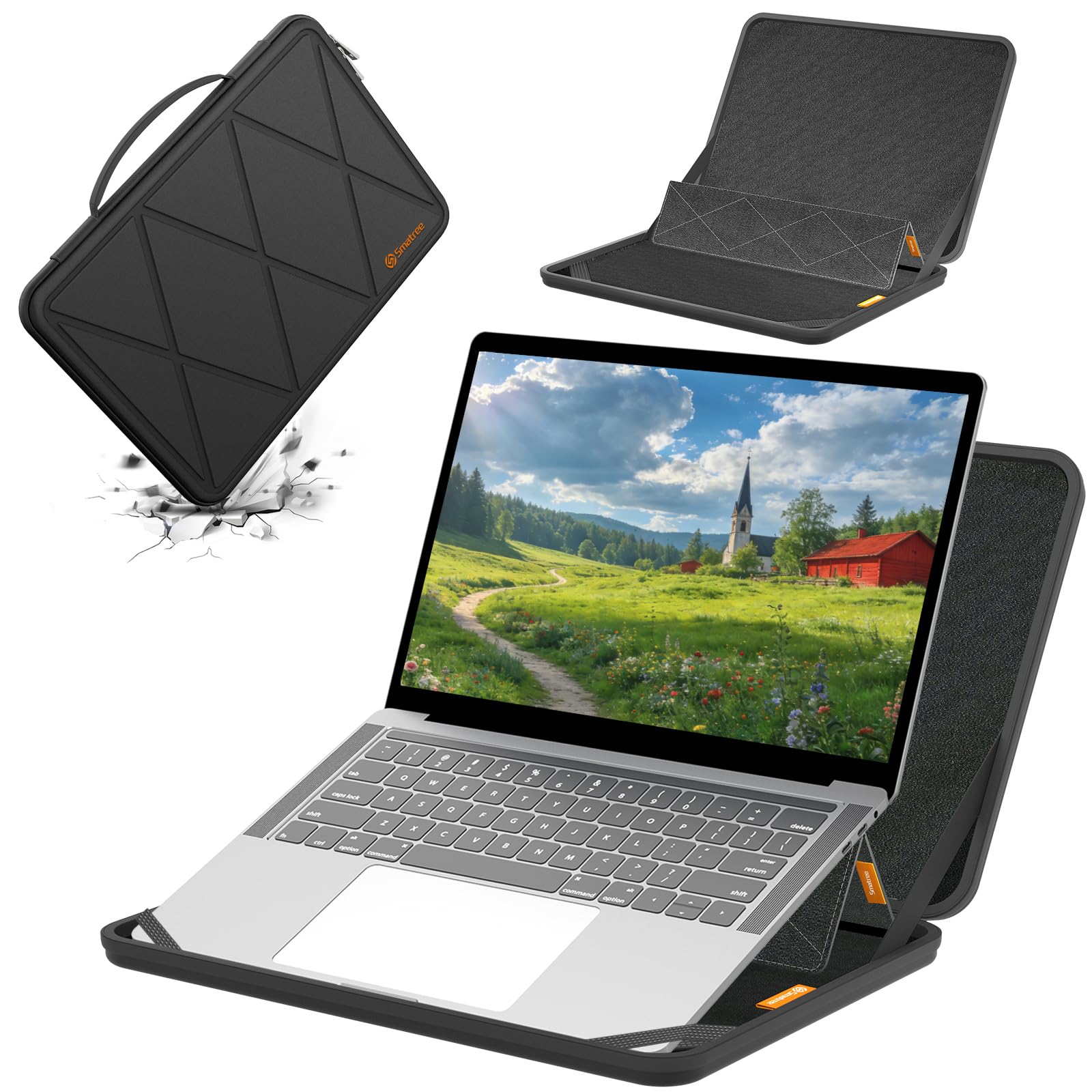 Smatree MS91T Protección rígida 16 Pulgadas Funda para portátil Compatible con HP OmniBook 5/7/Elitebook/Envy, Lenovo ThinkPad/ThinkBook/IdeaPad/Yoga 7/7i, DELL Inspiron/Latitude, ASUS/MSI/Acer