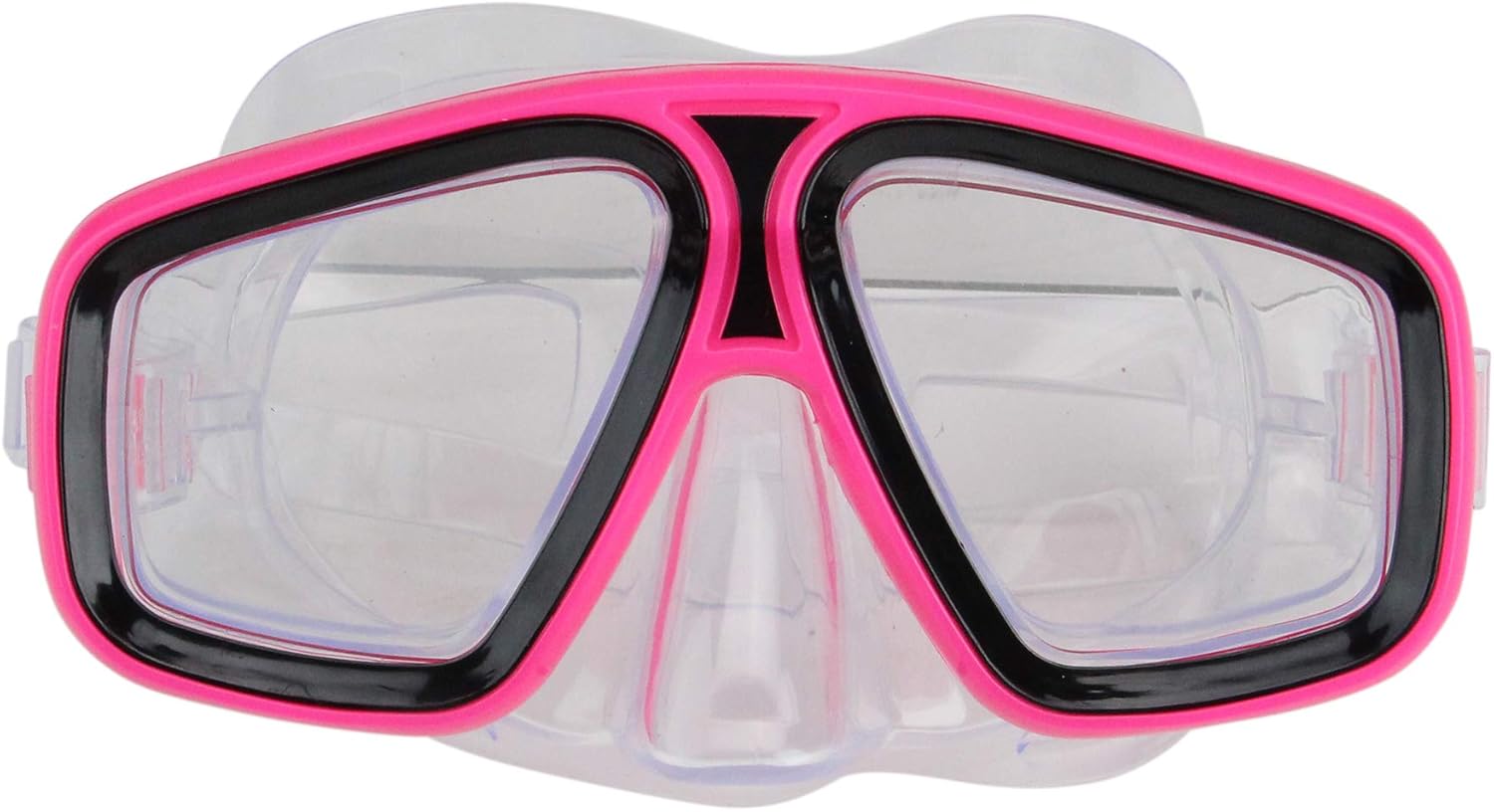 Laguna Recreational Swim Mask with Adjustable Strap - 6.25" - Pink