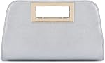 Vaschy Clutch Purse for Women,Fashion Vegan Leather Cut-Out Handle Evening Handbag Crossbody Shoulder Bag for Wedding,Party | Fashion