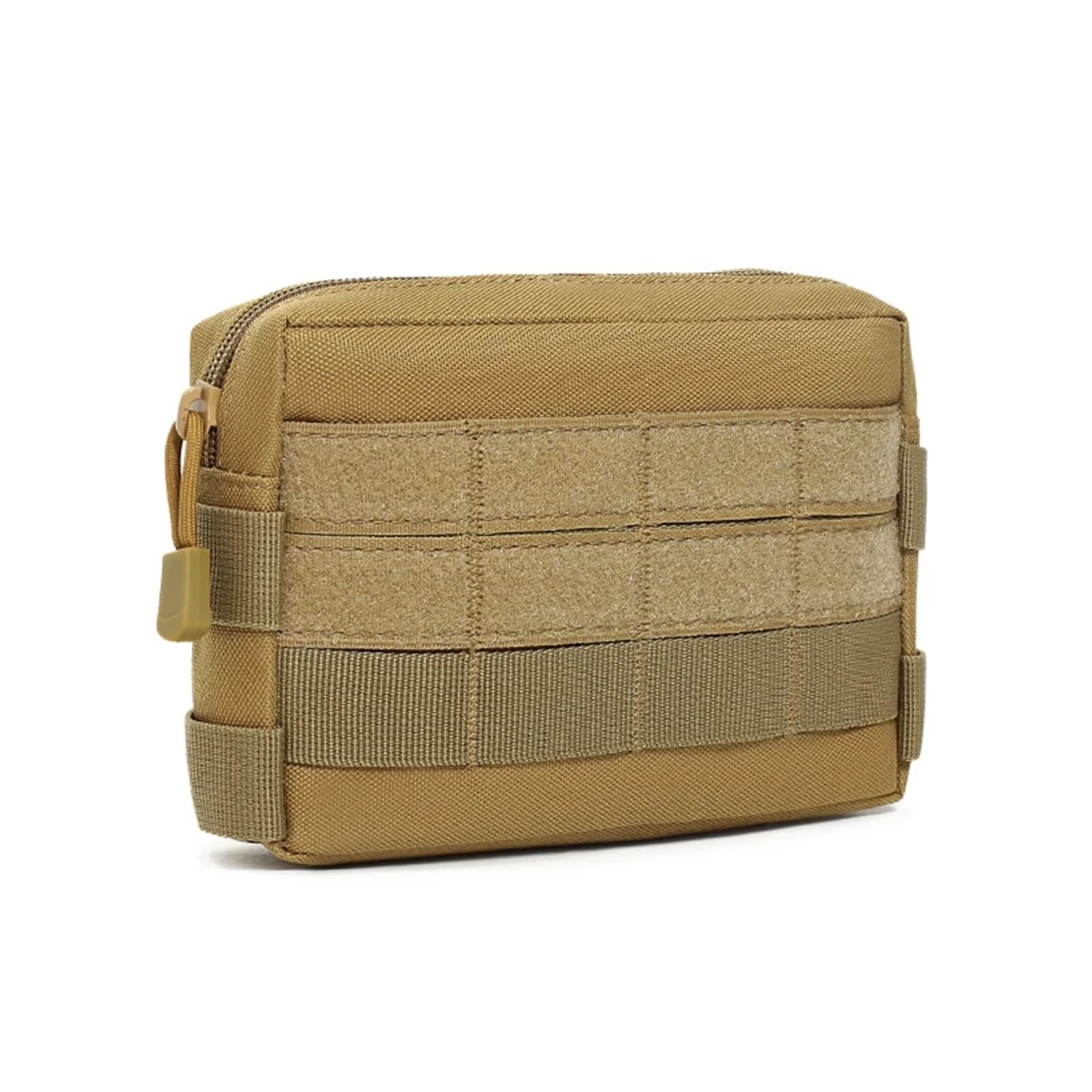 Molle Pouches,Admin Pouch,Small Pouch for Accessories,Tactical Pouch,Utility Gadget Organizer Tool Bag(Mud Color)