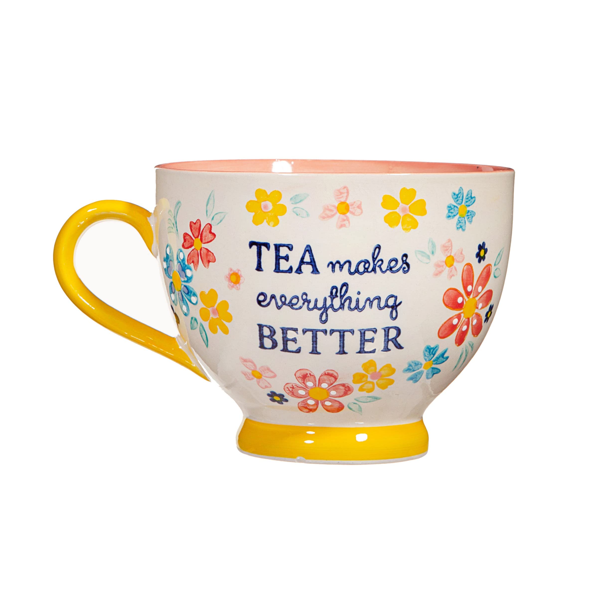 Sass & Belle Folk Floral Teacup