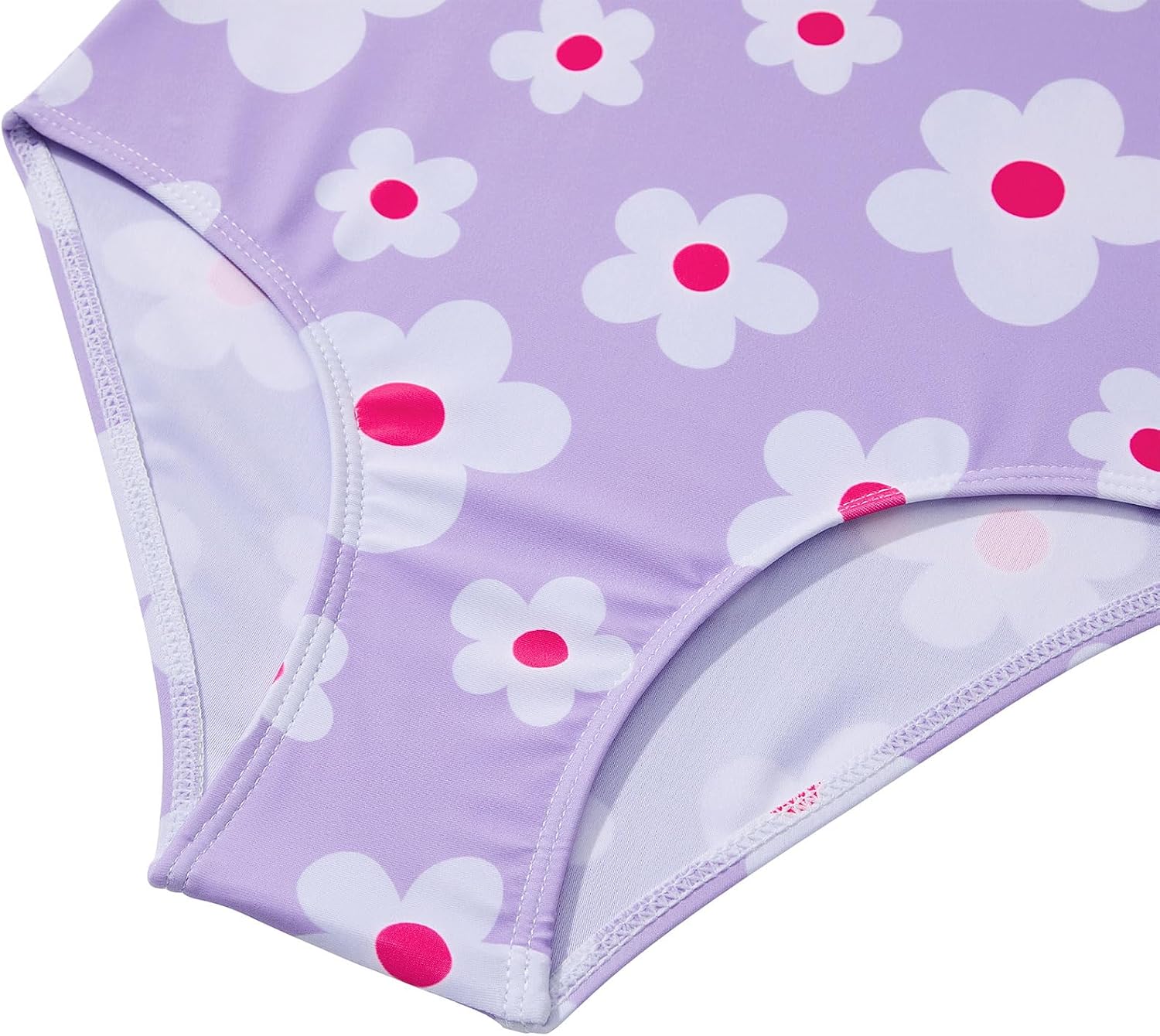 Zando Girls Bathing Suit Size 2-10 Years - Cute Toddler Swimsuit Girl Adjustable One Piece Swimwear for Summer Beach Wear