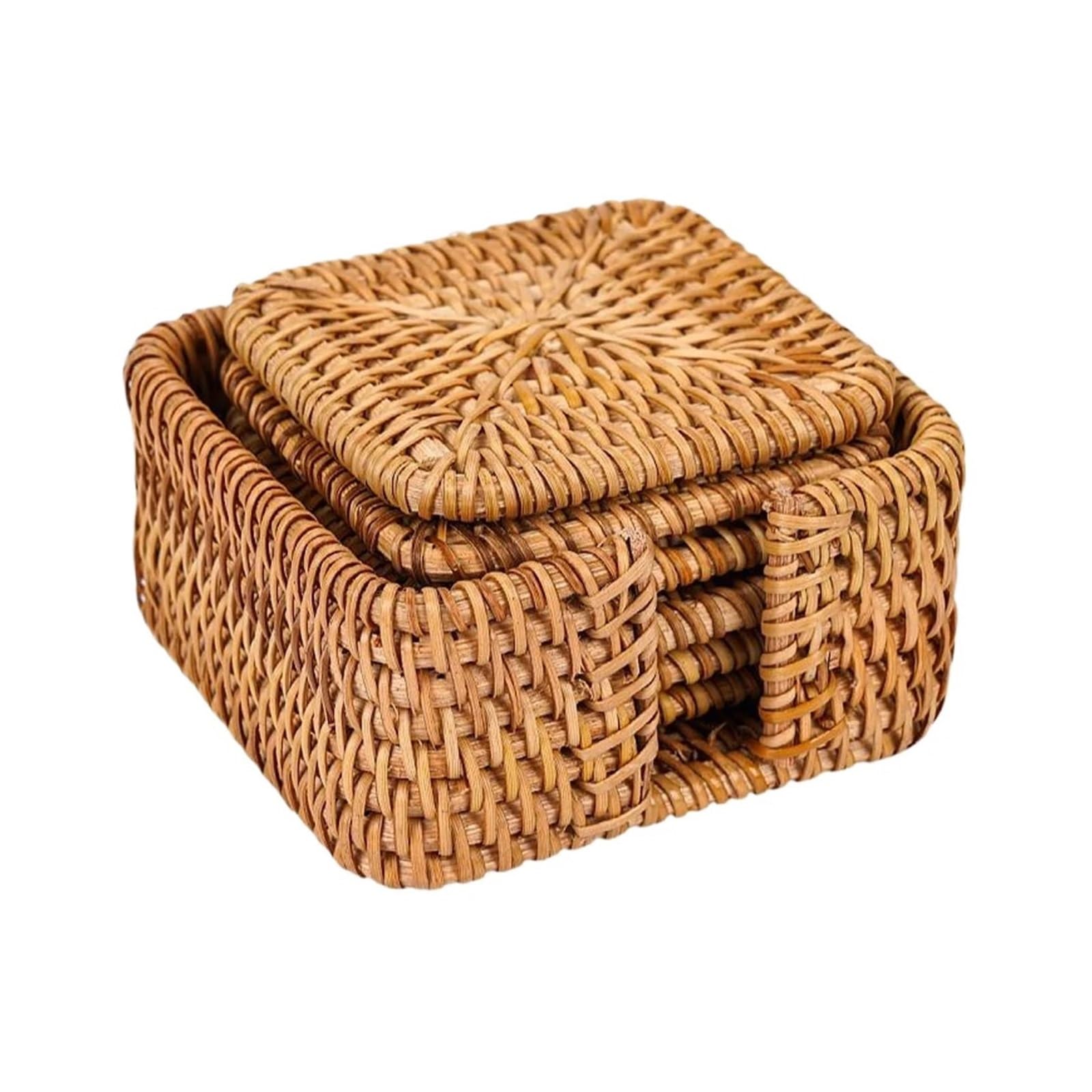 Napperon et tapis en rotin pour protéger les tables des tasses chaudes et verres