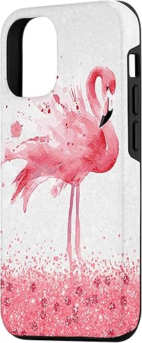 Vista 74 de Funda para iPhone 13 Cute Flamingo Women Girls Flamingos Birds