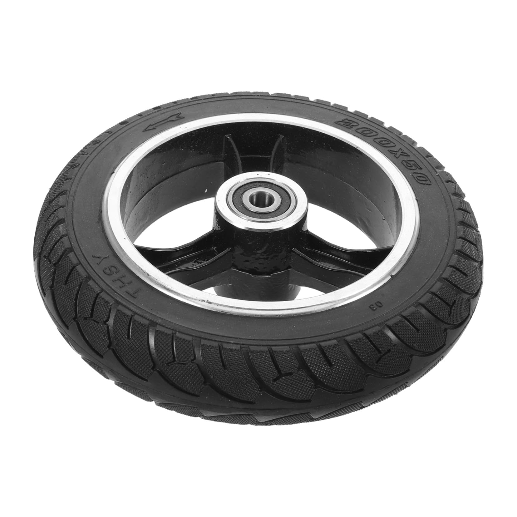 Pneus De Trottinette Électrique Anti- Pneus Pleins pour Skateboard Électrique