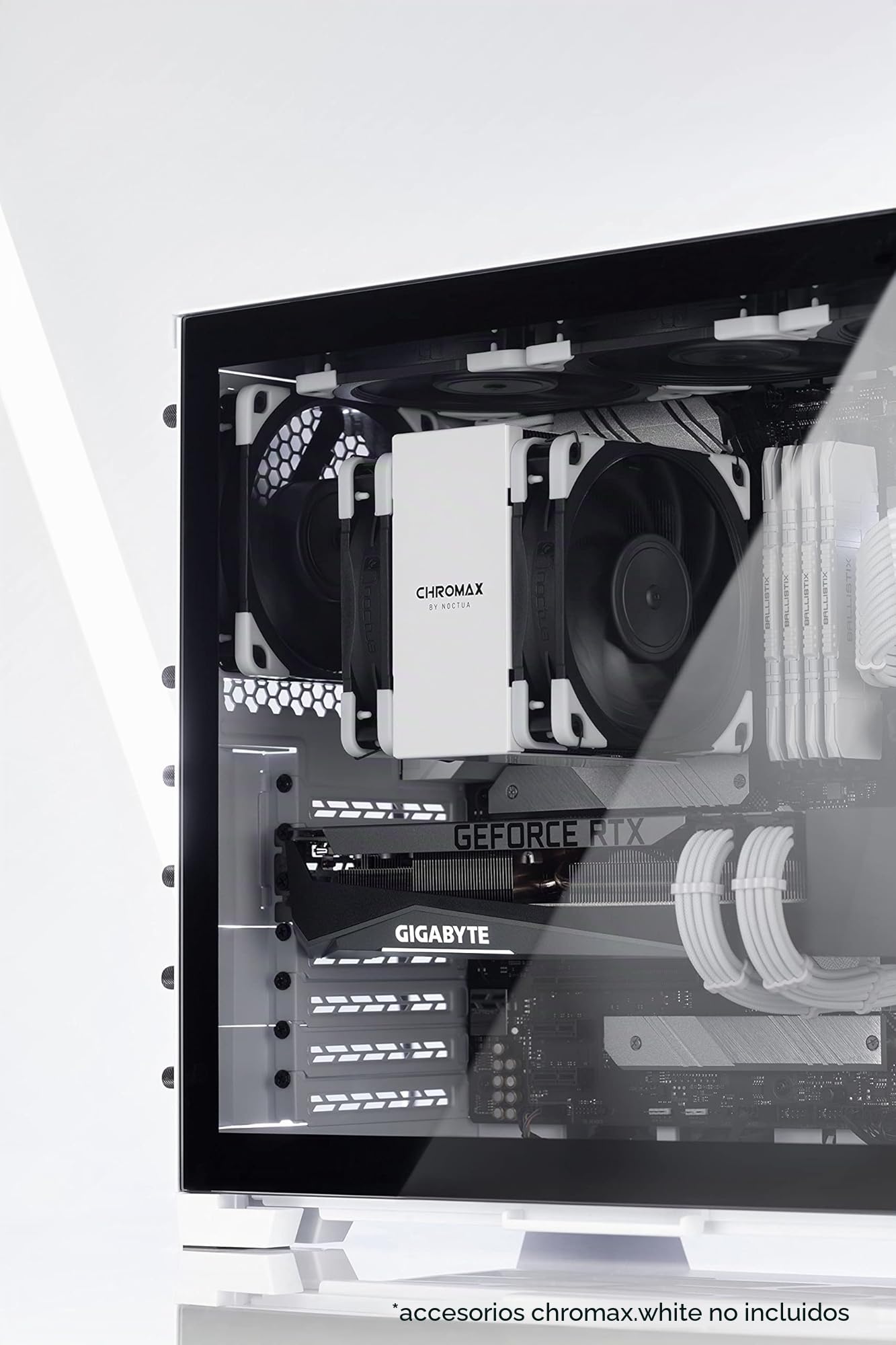 Noctua NH-U12A chromax.black, Disipador de CPU de 120 mm y una Sola Torre (Negro)