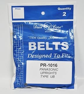 Type UB Replacement Belts Designed to Fit Panasonic