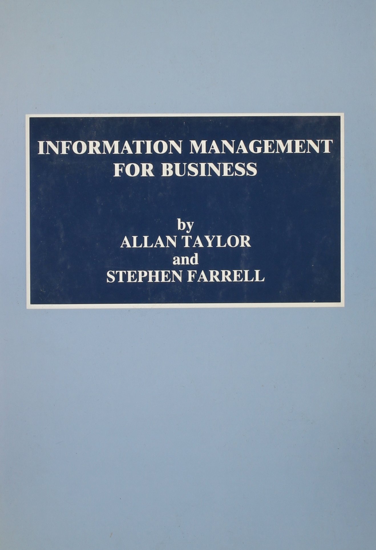 Information Management for Business