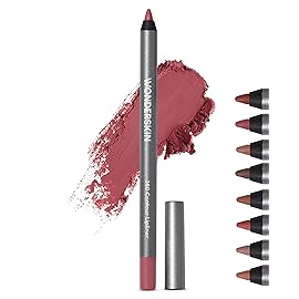 Wonderskin Lipliner Pencil - 360 Contour Lipliner, Long Lasting, Sharpenable, Waterproof and Transfer-Proof Nude Lip Liner Pencil (Rosewood)