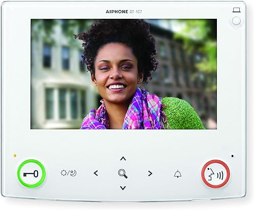Aiphone GT-1C7 Video Manos Libres Estación de Inquilinos para Uso con el Sistema GT Multi-Tenant