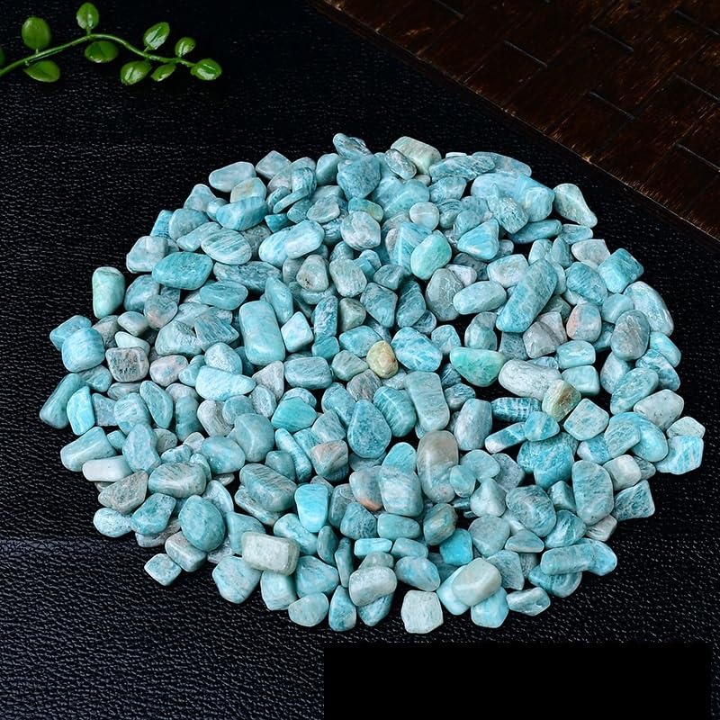Piedras Decorativas, Grava de Cristal Natural de 5-12 mm for peceras, macetas y paisajismo.(7-9mm1000g)