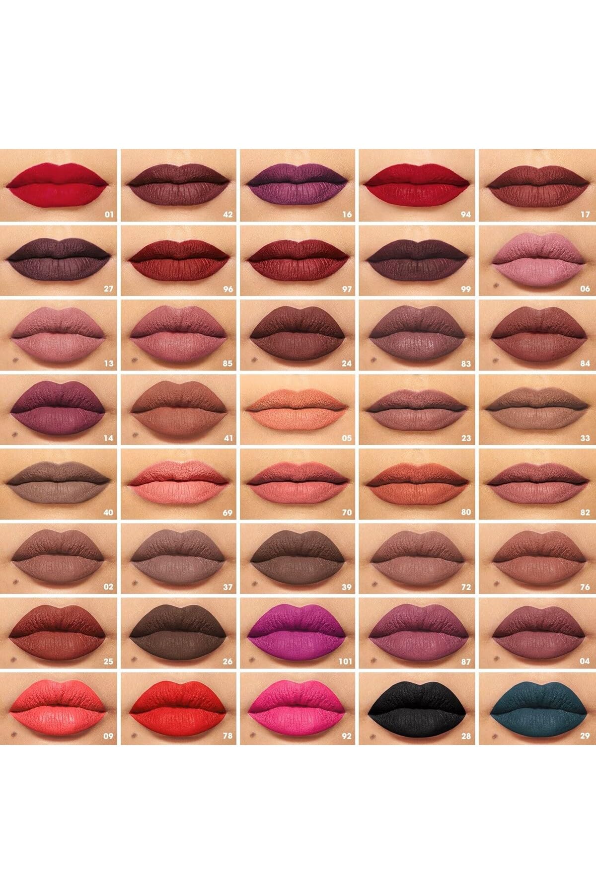 Sephora Cream Lip Stain-E Vitamin İçerikli Uzun Süre Kalıcı Yoğun Pigmentli Ultra Mat Bitişli Ruj 5Ml, Kırmızı