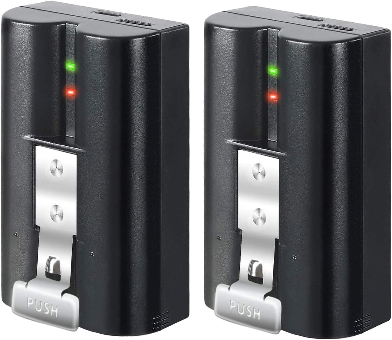 2-Pack Replacement Batteries for Ring Video Doorbell 2/3, Spotlight Cam, Stick Up Cam and Peephole Cam doorbell