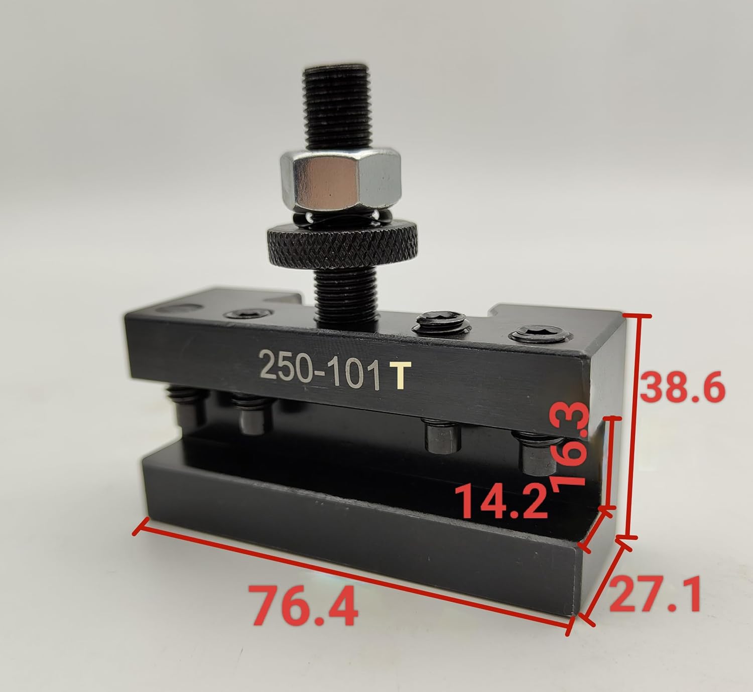AXA-250-101T Tool Holder Turning Cutter Rack Clamp Extra Wide Hardened Extra Large