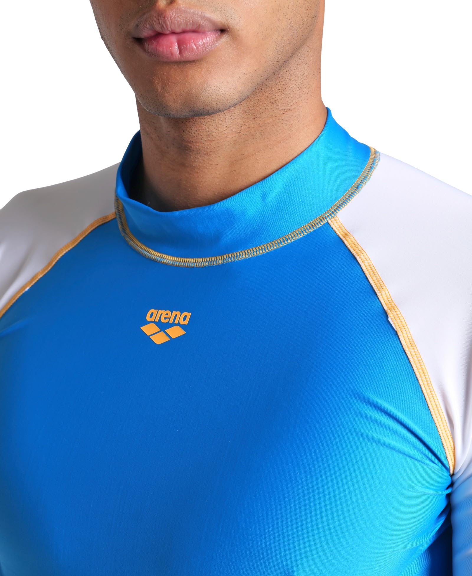 ARENA Men's Rash Vest S/S Graphic Rash Guard Shirt Uomo