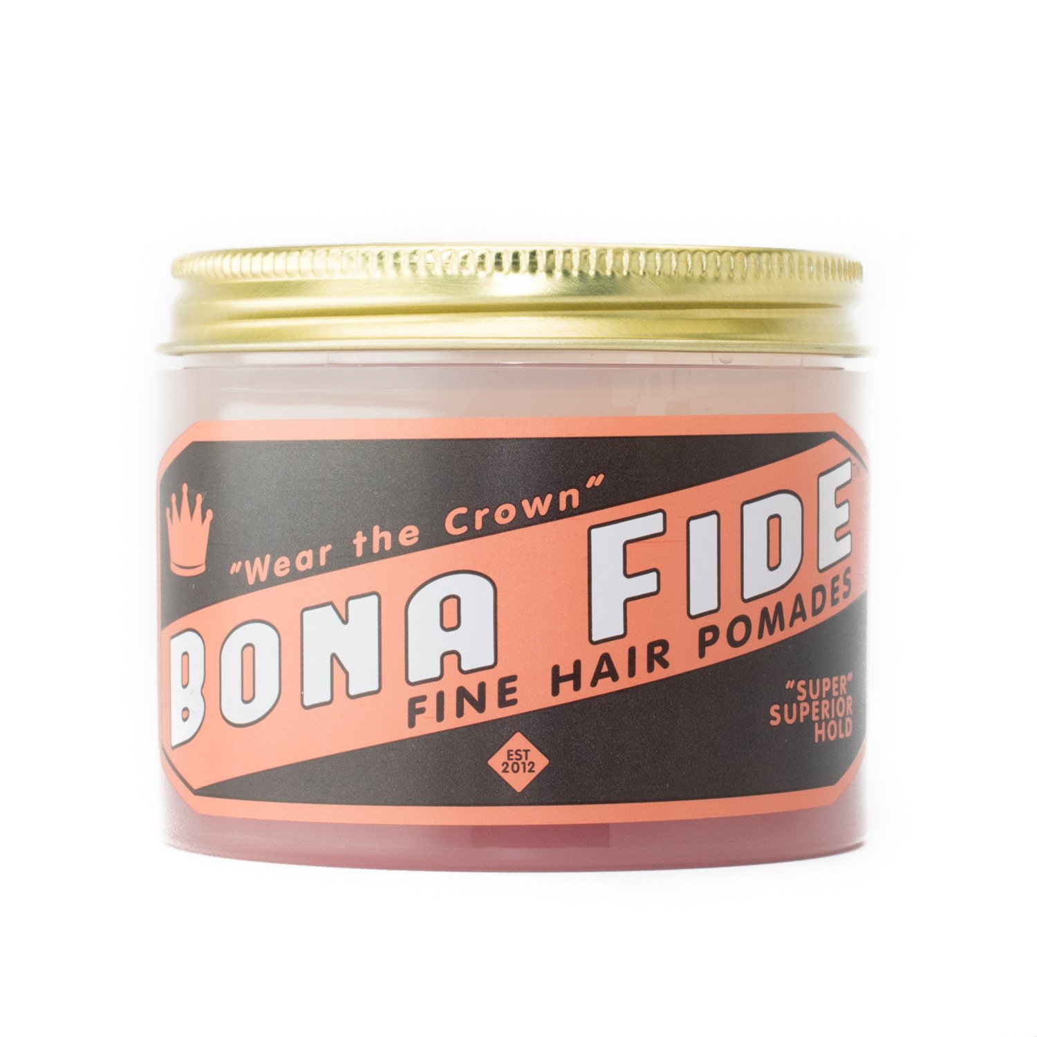 Bona Fide Pomade, "Super" Superior Hold, 4 oz