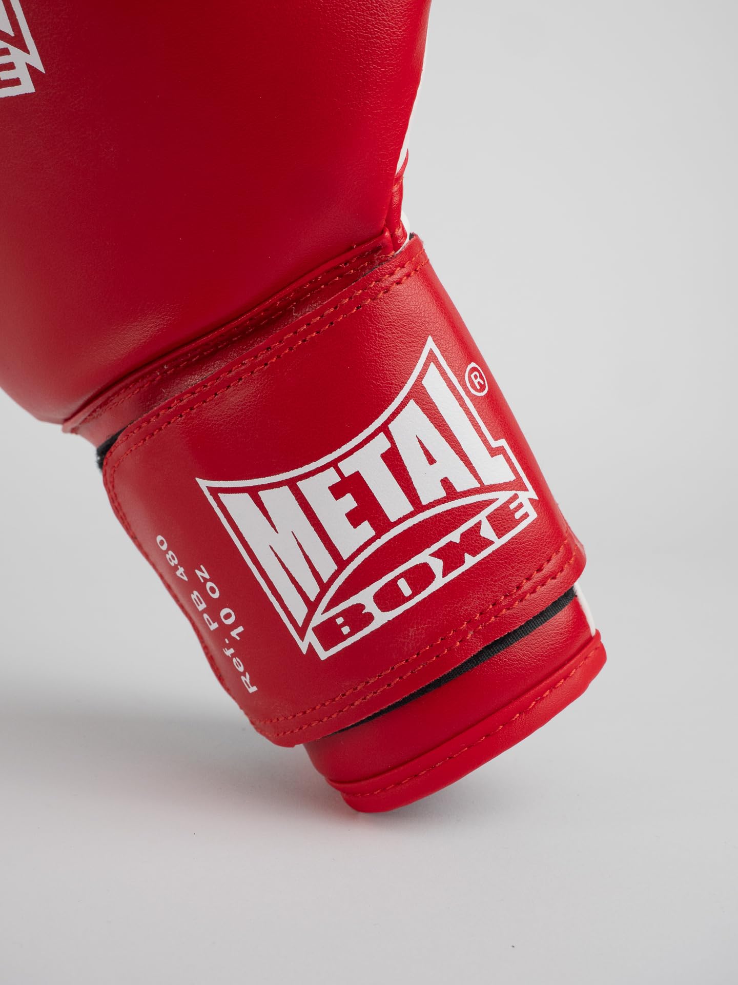 Metal Boxe Boxing Gloves red red Size:6 oz, red - red - Image 3