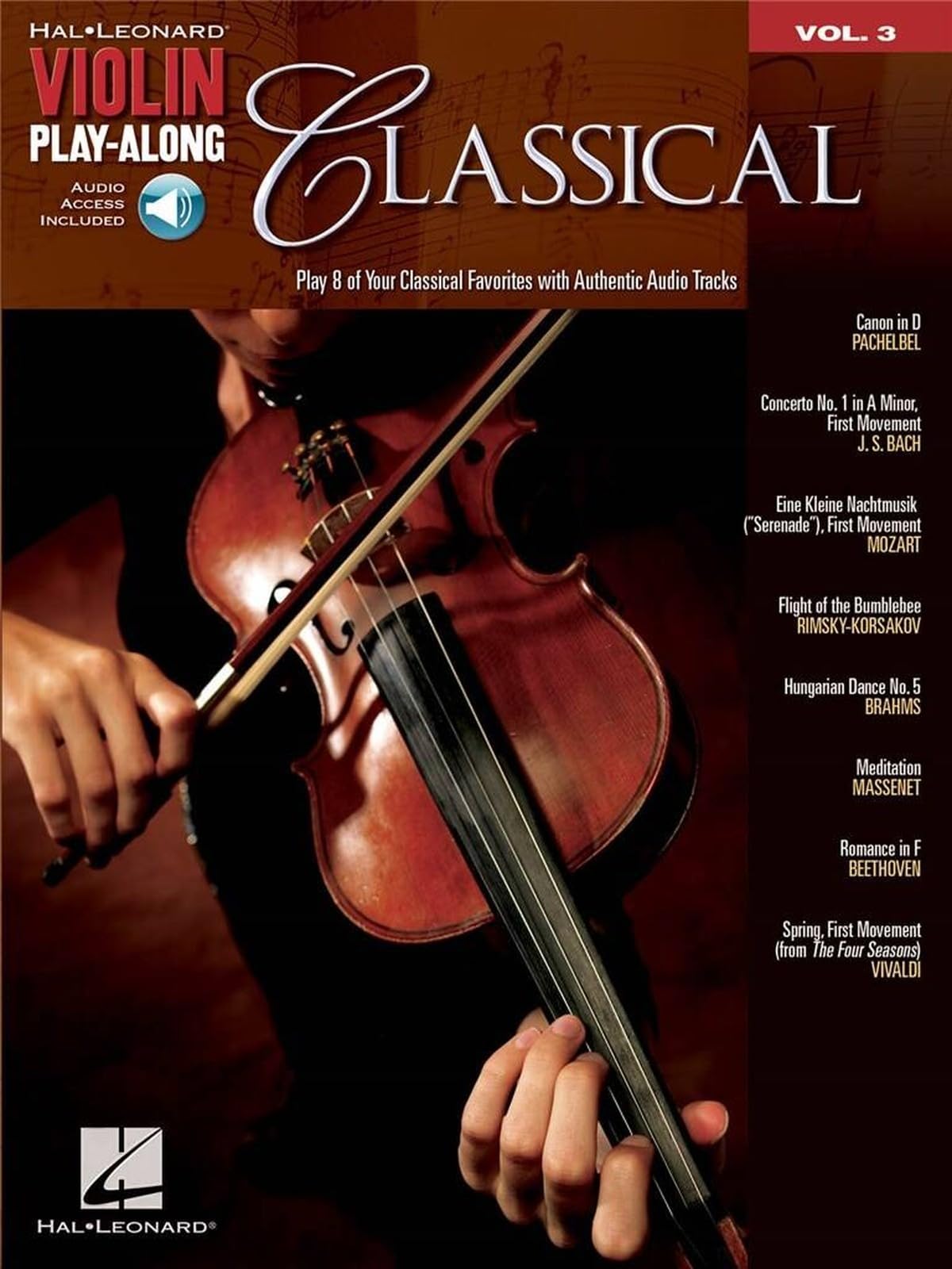 Classical : 3 (Hal Leonard Violin Play Along)