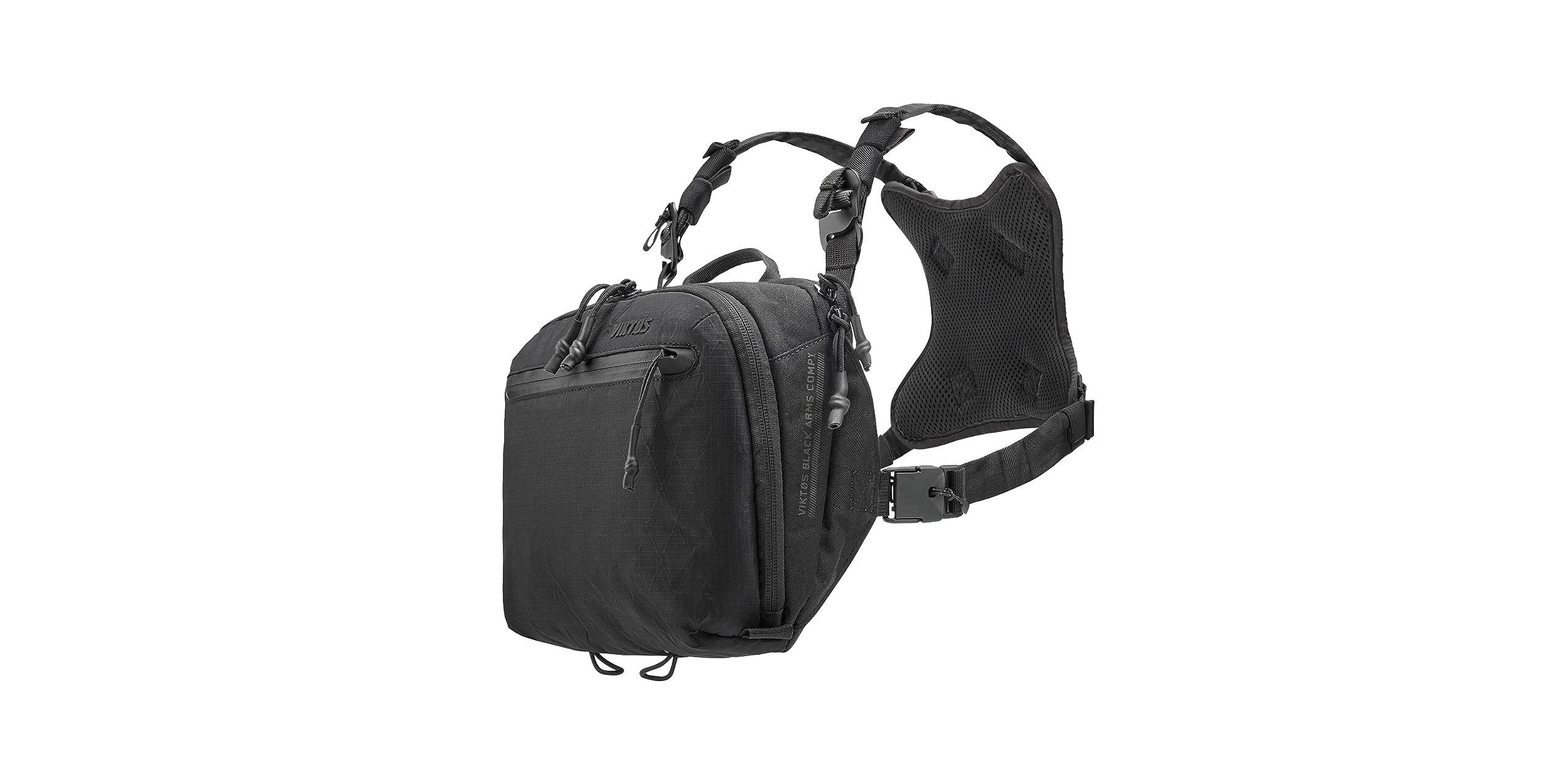 VIKTOS Tactical Pocketed Low Key Chest Rig, One Size, Black