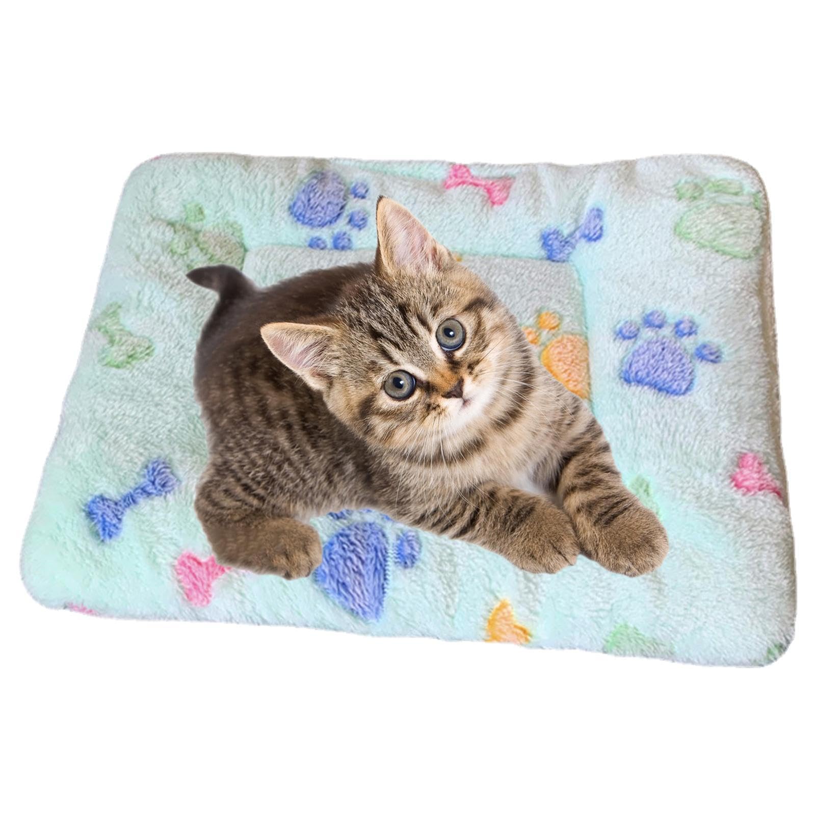 Manta calmante para mascotas, manta para gatitos domésticos, cojín para gatos contra el nerviosismo y el estrés, pequeña manta para mascotas para gatos y perros en interiores, cojín para perros | cojín para gatos contra el nerviosismo y el estrés, pequeña