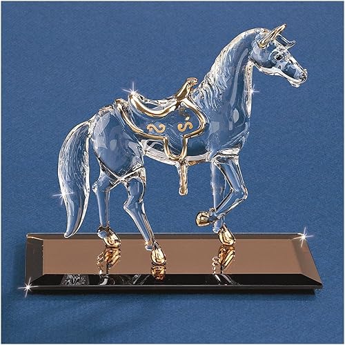 Figura de cristal de caballo
