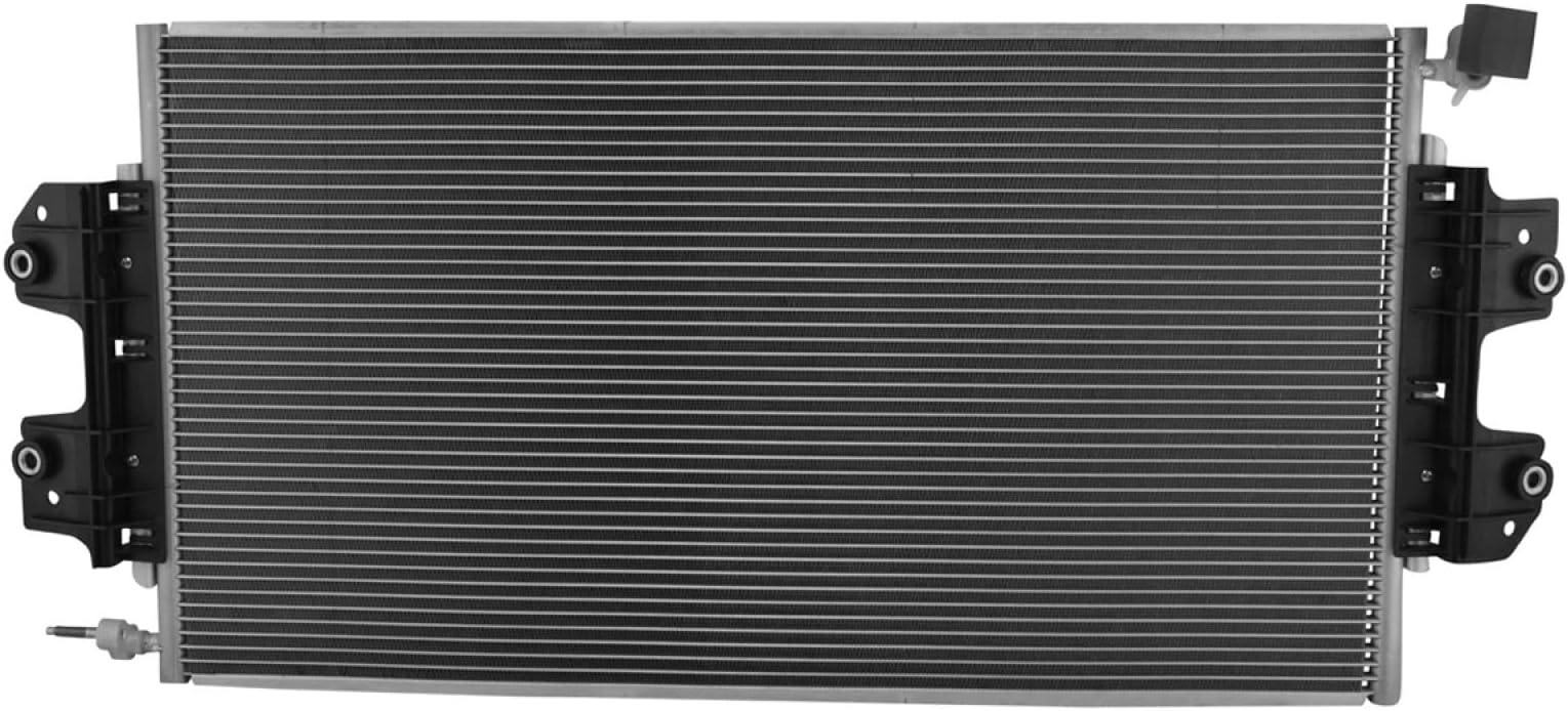 TRQ AC Condenser A/C Air Conditioning Compatible with Express Savana 1500 2500 3500 Van