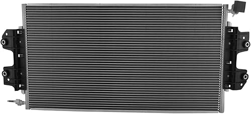 Vista 25 de TRQ Condensador de aire acondicionado A/C compatible con Chrysler Town & Country 2008-2016, Dodge Grand Caravan 2008-2019, Ram C/V 2012-2015