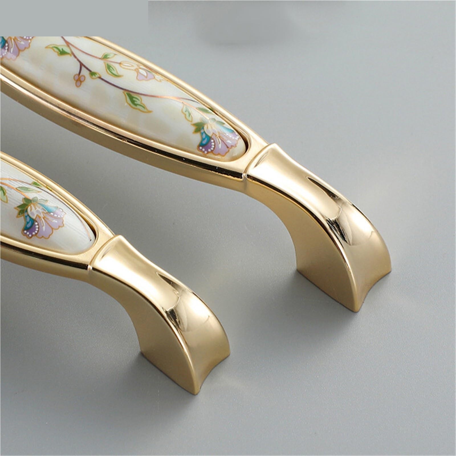 10PCS Ceramic Cabinet Handles intage Drawer Knobs Wardrobe Door Furniture Handle Pour Tiroirs