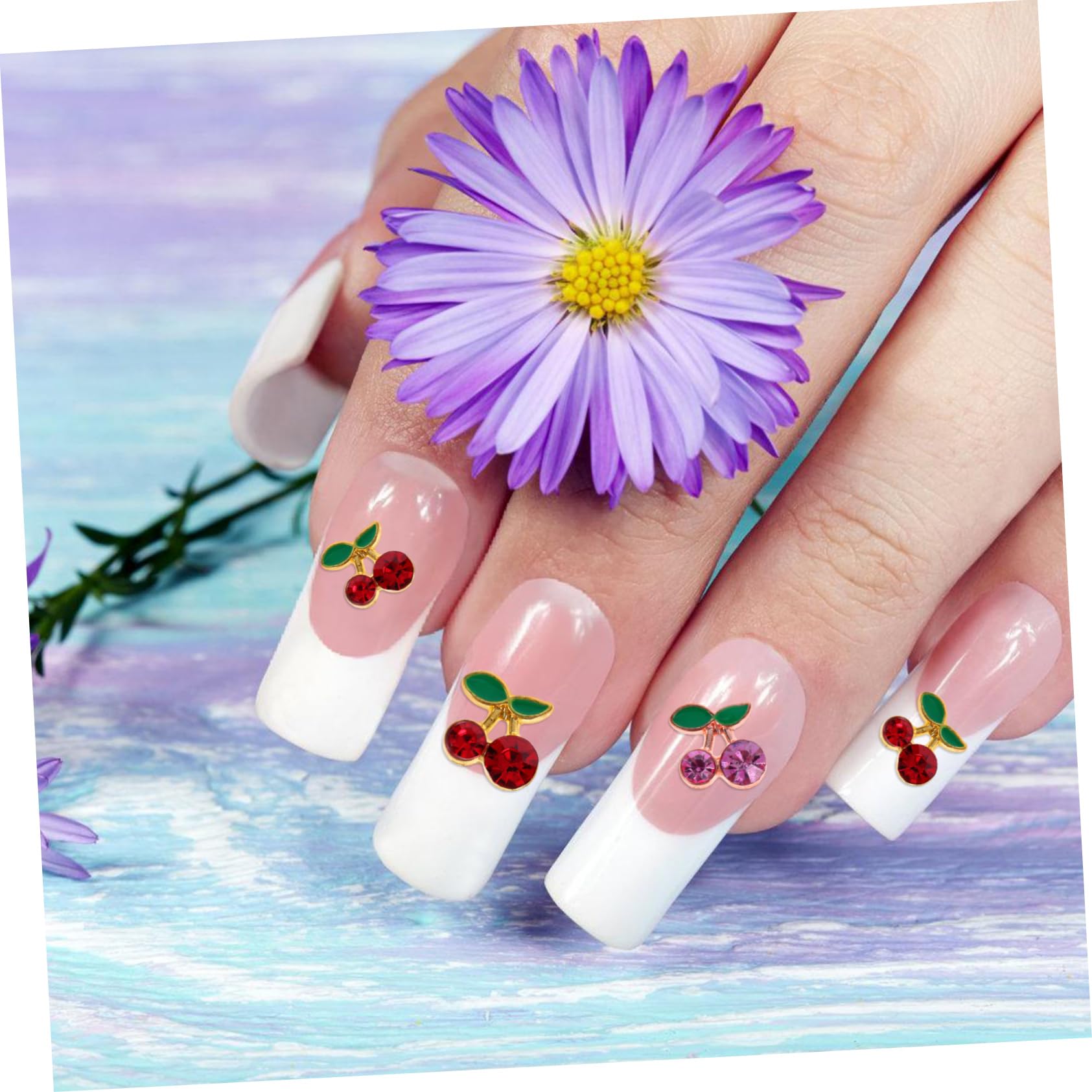 3 Set Ciondoli Per Unghie Con Decorazioni Unghie Per Nail Art Femminilper Feste E Speciali 32 Pezzi*3