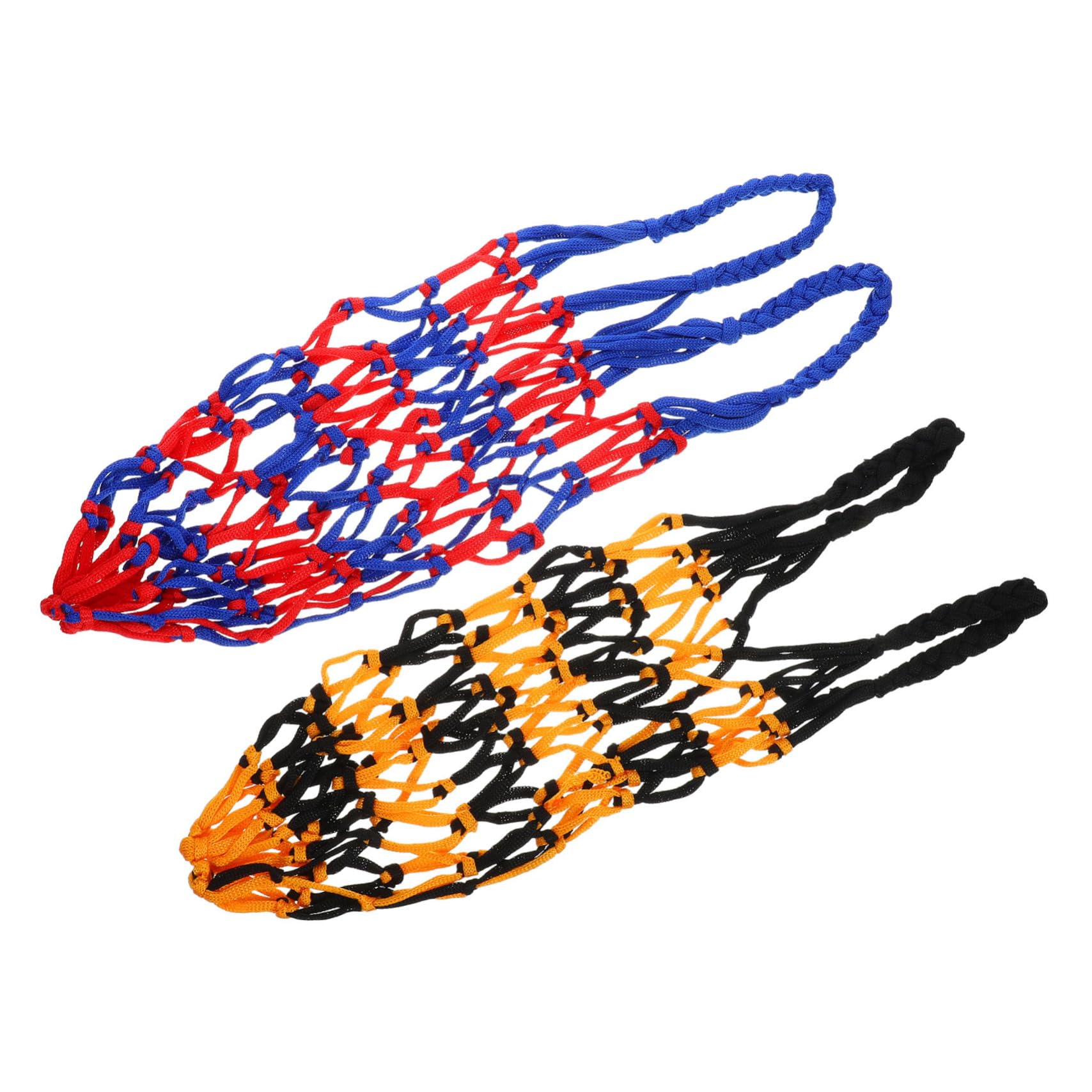 HANABASS Tragbare Ballnetztasche Netztasche Einkaufstasche Organizer Fußballtaschen Basketball Mesh Netz Fußball Tragetaschen Trainingsball Aufbewahrungstasche Sportbedarf Fußball