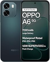 Oppo A6 5G (Sapphire Blue, 6GB RAM,256GB Storage) with No Cost EMI/Additional Exchange Offers