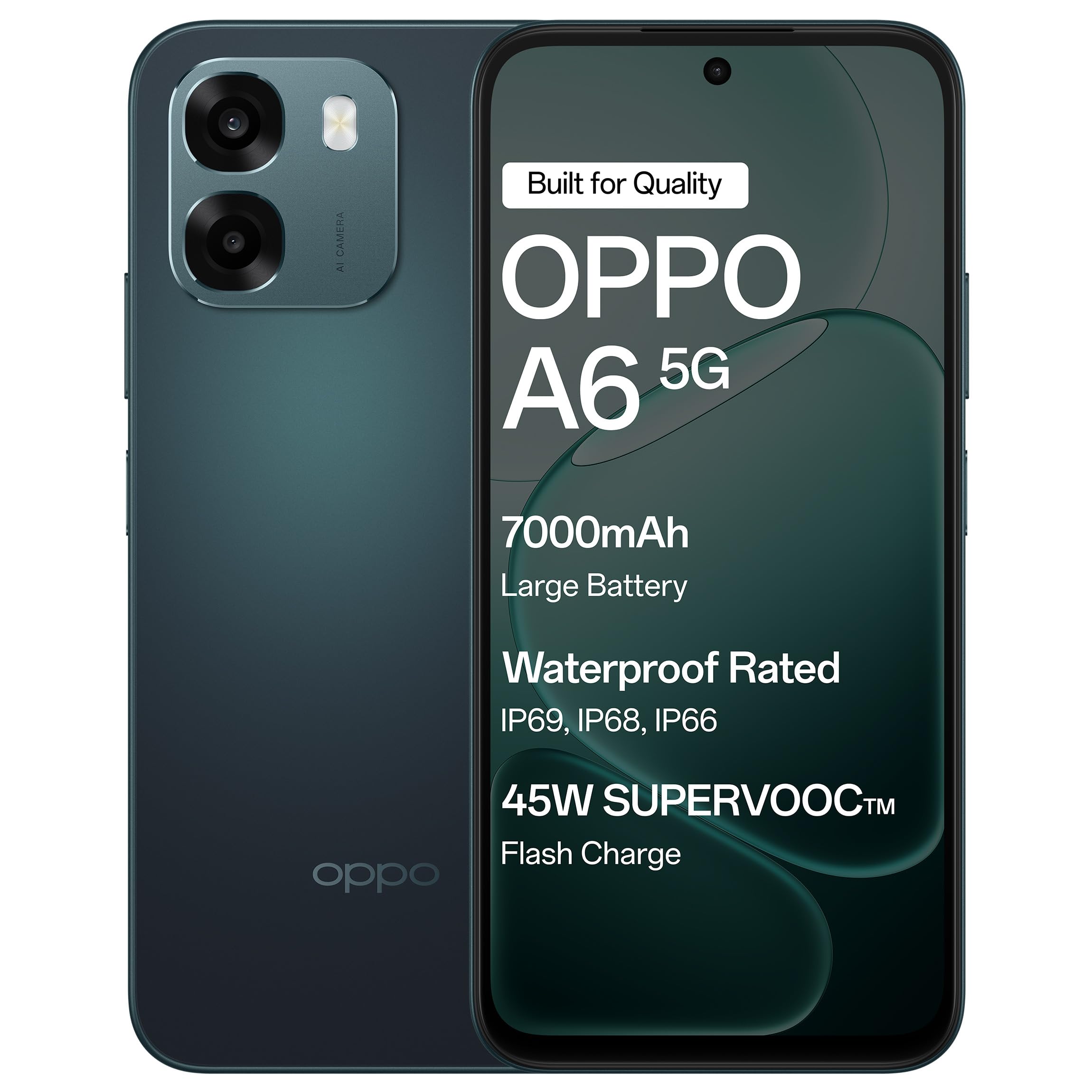 Oppo A6 5G (Sapphire Blue, 4GB RAM,128GB Storage) with No Cost EMI/Additional Exchange Offers-image-30