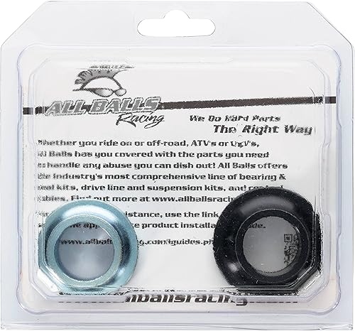 Miniatura 5 de All Balls Racing 11-1043 - Juego de espaciadores de rueda compatible con/repuesto para Kawasaki KLX 250 S 2006-2014, KLX 650 R 1996, KLX 650 D 1996,
